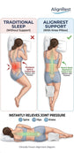 AlignRest™ Memory Foam Orthopedic Knee Pillow