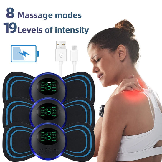 Electric Neck & Back Pain Relief Device