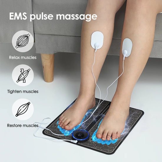 Electric Foot Massager for Blood Flow & Recovery