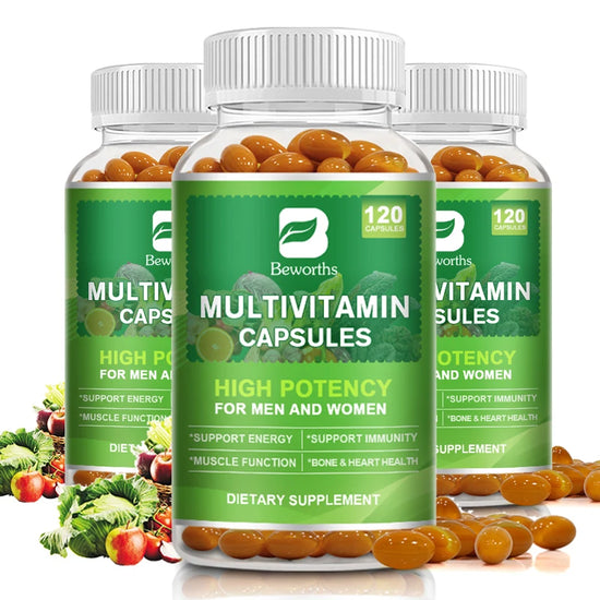 BEWORTHS Multivitamin for Brain & Nerve Support