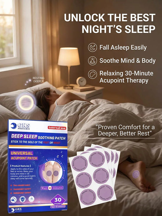 2026 New Sleep Patch – Fall Asleep Easier, Sleep Longer