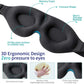 3D Light-Blocking Sleep Mask for Side Sleepers