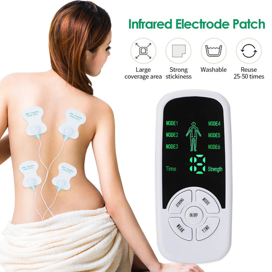 Electric Therapy Massager with Patches